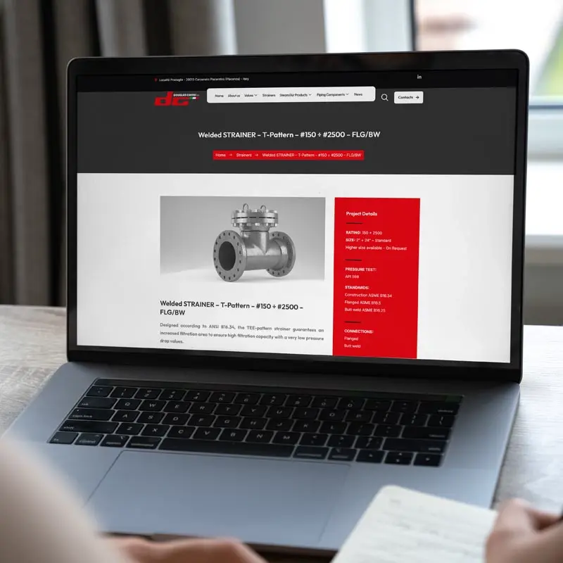 Sito internet per Douglas Chero