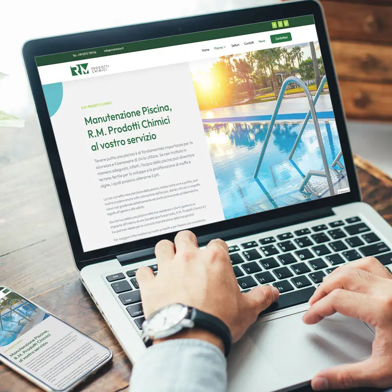 Sito web per RM Chimica